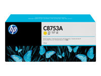 HP - 775 ml - gul - original - bläckpatron - för Color CM8050 MFP with Edgeline Technology, CM8060 MFP with Edgeline Technology C8753A