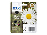 Epson 18XL - XL - svart - original - bläckpatron - för Expression Home XP-212, 215, 225, 312, 315, 322, 325, 412, 415, 422, 425 C13T18114010