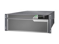 APC Smart-UPS Ultra SRTL8KRM4UI - UPS (kan monteras i rack) (hög densitet) - online - AC 230 V - 8000 Watt - 8000 VA - litiumjon - utgångskontakter: 12 - 4U - silvergrå - för P/N: AP9335T, AP9335TH, AP9640, AP9641, AP9810, AP9834, SRTRK2 SRTL8KRM4UI