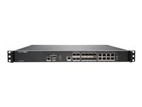 SonicWall NSa 6600 - Advanced - säkerhetsfunktion - 10GbE - 1U - SonicWall säkerhetsuppgradering, plusprogram (3 år) - kan monteras i rack 01-SSC-1727