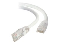 C2G - Patch-kabel - RJ-45 (hane) till RJ-45 (hane) - 1 m - UTP - CAT 6 - startad, hakfri - vit 82484