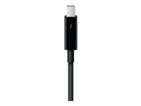 Apple - Thunderbolt-kabel - Mini DisplayPort (hane) till Mini DisplayPort (hane) - 2 m - svart MF639ZM/A
