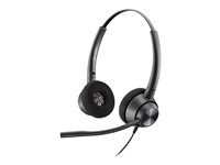 Poly EncorePro 320 - EncorePro 300 series - headset - på örat - kabelansluten - Quick Disconnect - svart - TAA-kompatibel - Certifierad för Skype for Buisness 77T26AA