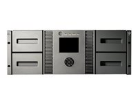 HPE StoreEver MSL4048 LTO-5 Ultrium 3000 - Bandbibliotek - 72 TB / 144 TB - platser: 48 - LTO Ultrium ( 1.5 GB / 3 TB ) x 2 - Ultrium 5 - högsta antal enheter: 4 - 8Gb Fibre Channel - kan monteras i rack - 4U - streckkodsläsare, kryptering BL543B