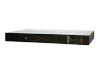 APC Rack Automatic Transfer Switch AP4422 - Redundant omkopplare (kan monteras i rack) - AC 230 V - 3840 VA - Ethernet 10/100, RS-232, USB - utgångskontakter: 1 - 1U - svart - för P/N: SMTL1000RMI2UC, SMX1000C, SMX1500RM2UC, SMX1500RM2UCNC, SMX750C, SMX750CNC AP4422