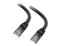 C2G - Patch-kabel - RJ-45 (hane) till RJ-45 (hane) - 2 m - UTP - CAT 6 - startad, hakfri - svart 82456