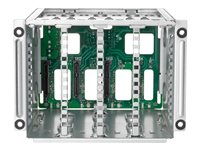 HPE 8SFF x1 24G U.3 BC Midplane Drive Cage Kit - Hållare för lagringsenheter - trippelläge - för ProLiant DL380 Gen11 P48815-B21