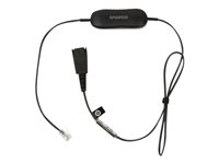 Jabra GN1216 - Headset-kabel - RJ-9 hane till Snabburkoppling hane - 2 m - för Avaya one-X Deskphone Edition 96XX; Jabra GN 2000, GN1900, GN2000; BIZ 2400 3in1, GN2000 88001-04