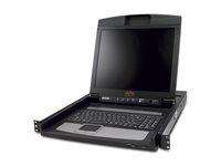 APC LCD Console - KVM-konsol - 17" AP5717R