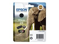 Epson 24 - 5.1 ml - svart - original - blister - bläckpatron - för Expression Photo XP-55, 750, 760, 850, 860, 950, 960; Expression Premium XP-750, 850 C13T24214010