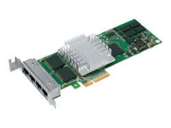 Intel PRO/1000 PT Quad Port LP Server Adapter - Nätverksadapter - PCI Express x4 låg - Ethernet, Fast Ethernet, Gigabit Ethernet - 10Base-T, 100Base-TX, 1000Base-T - 4 portar EXPI9404PTLBLK?KIT