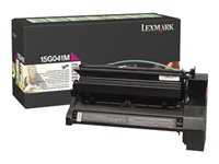 Lexmark - Magenta - original - tonerkassett LRP - för Lexmark C752, C760, C762, X752, X762 15G041M