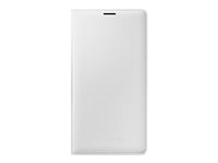 Samsung Flip Wallet EF-WG900B - Vikbart fodral för mobiltelefon - offwhite - för Galaxy S5, S5 Neo EF-WG900BHEGWW