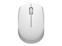 Logitech M171 - Mus - höger- och vänsterhänta - optisk - 3 knappar - trådlös - 2.4 GHz - trådlös USB-mottagare - offwhite 910-006867