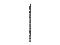 APC NetShelter Rack PDU Advanced - Kraftdistributionsenhet (kan monteras i rack) - växlad, mätad, 415 V - växelström 415 V - 69000 VA - 3-fas - Ethernet 10/100/1000 - ingång: IEC 60309 100A - utgångskontakter: 36 (18 x IEC 60320 C13/C15, 18 x IEC 60320 C13/C15/C19/C21) - 0U - 3 m sladd - svart APDU11550ME