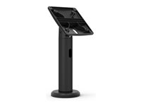 Compulocks Surface Pro 8-10 Space Enclosure Tilting Stand 8" Black - Monteringssats (hölje, stångställ) - för surfplatta - låsbar - höggradig aluminium - svart - skärmstorlek: 13" - monterbar på ytor - för Microsoft Surface Pro 8, Pro 9 TCDP01580SPSB