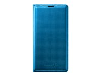 Samsung Flip Wallet EF-WG900B - Vikbart fodral för mobiltelefon - blå - för Galaxy S5, S5 Neo EF-WG900BEEGWW