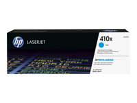 HP 410X - Lång livslängd - cyan - original - LaserJet - tonerkassett (CF411X) - för Color LaserJet Pro M452, MFP M377, MFP M477 CF411X