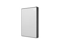 Seagate One Touch HDD STKB2000401 - Hårddisk - 2 TB - extern (portabel) - USB 3.2 Gen 1 - silver - med 2 års Seagate Rescue Data Recovery STKB2000401