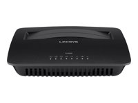 Linksys X1000 - Trådlös router - DSL-modem - 3-ports-switch - WAN-portar: 2 - Wi-Fi - 2,4 GHz - väggmonterbar X1000-EW