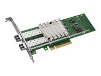 Intel Ethernet Converged Network Adapter X520-SR2 - Nätverksadapter - PCIe 2.0 x8 låg profil - 10GBase-SR x 2 E10G42BFSRBLK