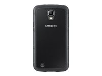 Samsung Protective Cover+ EF-PI929B - Baksidesskydd för mobiltelefon - mörkgrå - för Galaxy S4 Active EF-PI929BSEGWW