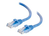 C2G - Patch-kabel - RJ-45 (hane) till RJ-45 (hane) - 1 m - UTP - CAT 6a - startad, hakfri - blå 82502