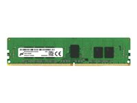 Micron - DDR4 - modul - 8 GB - DIMM 288-pin - 3200 MHz / PC4-25600 - CL22 - 1.2 V - registrerad - ECC MTA9ASF1G72PZ-3G2R