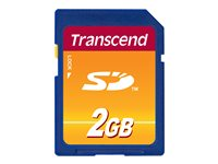 Transcend - Flash-minneskort - 2 GB - SD TS2GSDC