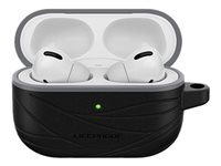 LifeProof Eco-Friendly - Fodral för trådlösa hörlurar - 75 % havsbaserad återvunnen plast - trottoar - för Apple AirPods Pro 77-83838