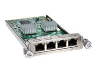 SonicWALL 4 Port GbE Module - Expansionsmodul - Gigabit Ethernet x 4 - för NSA 250M 01-SSC-8619