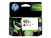HP 951XL - Lång livslängd - magenta - original - bläckpatron - för Officejet Pro 251, 276, 8100, 8600, 8600 N911, 8610, 8615, 8616, 8620, 8625, 8630, 8640 CN047AE#BGX
