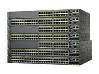 Cisco Catalyst 2960S-F48TS-S - Switch - Administrerad - 48 x 10/100 + 2 x SFP - skrivbordsmodell, rackmonterbar WS-C2960S-F48TS-S