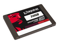 Kingston SSDNow KC300 - SSD - krypterat - 240 GB - inbyggd - 2.5" - SATA 6Gb/s - 256 bitars AES - Self-Encrypting Drive (SED), TCG Opal Encryption 2.0 SKC300S37A/240G