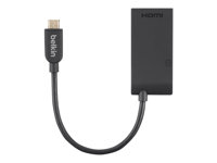 Belkin - Adapter för video / ljud - HDMI, Mikro-USB typ B (endast ström) hona till 5 pin Micro-USB (MHL) hane F2CM039BF