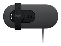 Logitech BRIO 105 - Webbkamera - färg - 2 MP - 1920 x 1080 - 1080p, 720p - ljud - USB 960-001592