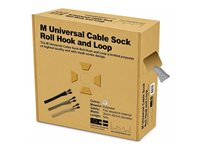 Multibrackets M Universal Cable Sock Touch Fastener - Kabelorganiserare - silver 7350022732841