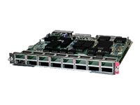 Cisco 16-Port 10 Gigabit Ethernet Module with DFC3C - Expansionsmodul - 10GbE - 10GBase-X - 16 portar - för Catalyst 6503, 6504, 6506, 6506-E IDSM-2, 6509, 6509-E 10, 6513, 6513 10 WS-X6716-10G-3C=