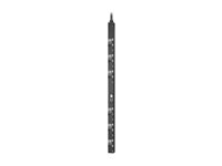 APC NetShelter Rack PDU Advanced - Kraftdistributionsenhet (kan monteras i rack) - växlad, mätad, 415 V - växelström 415 V - 69000 VA - 3-fas - Ethernet 10/100/1000 - ingång: IEC 60309 100A - utgångskontakter: 36 (18 x IEC 60320 C13/C15, 18 x IEC 60320 C13/C15/C19/C21) - 0U - 3 m sladd - svart APDU11550SM