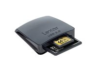 Lexar Professional USB 3.0 Dual-Slot Reader - Kortläsare (SD, CF, SDHC, SDXC) - USB 3.0 LRW300URBEU