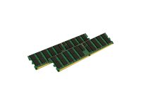 Kingston - DDR2 - sats - 4 GB: 2 x 2 GB - DIMM 240-pin - 400 MHz / PC2-3200 - registrerad - ECC Chipkill - för IBM eServer xSeries 226; 236; 336; 346; IntelliStation Z Pro 6223 KTM2865SR/4G