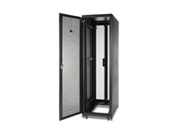 APC NetShelter SV - Rack skåp - svart - 42U - 19" - för P/N: SMX2000RMLV2UNC, SRT5KRMXLT-5KTF AR2400
