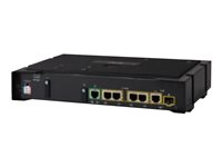 Cisco Catalyst Rugged Series IR1821 - Router 4-ports-switch - 1GbE - WAN-portar: 2 - DIN-skenmonterbar, väggmonterbar IR1821-K9