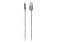 Belkin MIXIT - USB-kabel - mikro-USB typ B (hane) till USB (hane) - 1.22 m - grå F2CU021BT04-GRY