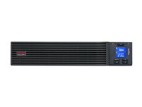 APC Easy UPS SRV SRV1KRIRK - UPS (kan monteras i rack) - AC 220/230/240 V - 800 Watt - 1000 VA - 9 Ah - RS-232, USB - utgångskontakter: 3 - 2U - 19" SRV1KRIRK