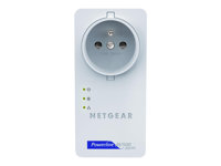 NETGEAR Powerline XAVB5601 - Powerline-adapter - GigE, HomePlug AV (HPAV), IEEE 1901 - vägginsticksbar (paket om 2) XAVB5601-100PES