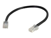 C2G Cat5e Non-Booted Unshielded (UTP) Network Patch Cable - Patch-kabel - RJ-45 (hane) till RJ-45 (hane) - 15 m - UTP - CAT 5e - tvinnad, enhetsstart - svart 83048