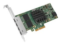 Intel Ethernet Server Adapter I350-T4 - Nätverksadapter - PCIe 2.0 x4 låg profil - Gigabit Ethernet x 4 I350T4