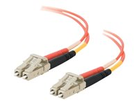 C2G - Patch-kabel - LC multiläge (hane) till LC multiläge (hane) - 7 m - fiberoptisk - 62,5/125 mikron 85094