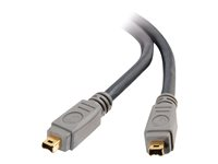 C2G - IEEE 1394-kabel - 4 pin FireWire (hane) till 4 pin FireWire (hane) - 4.5 m - formpressad 81609